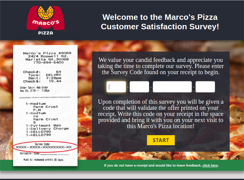 marcos guest survey