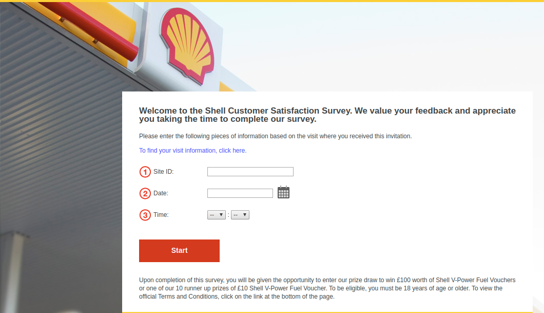 Shell United Kingdom Customer Survey