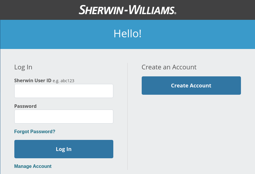 Mysherwin Log In