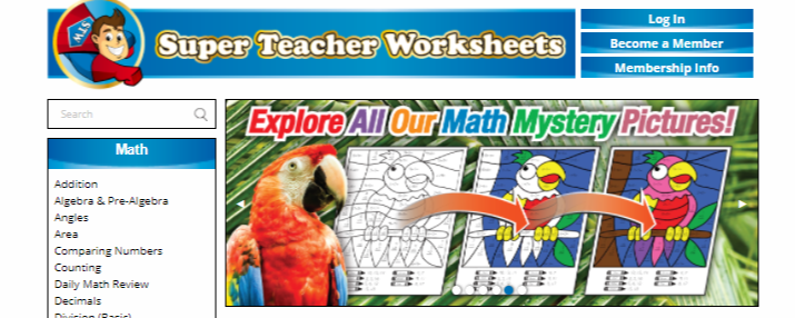 worksheet super teacher