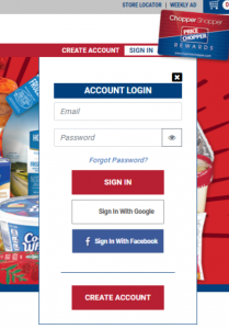 Price chopper Login