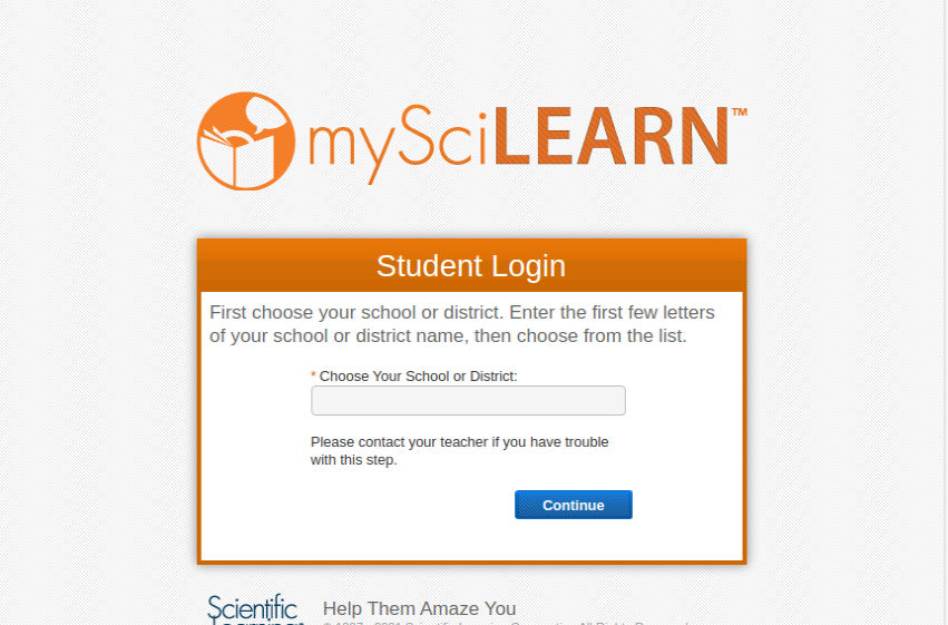 my scilearn learner login