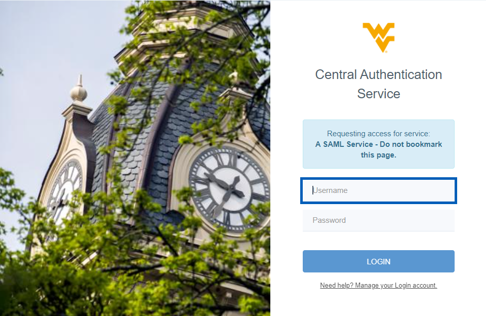 WVU portal