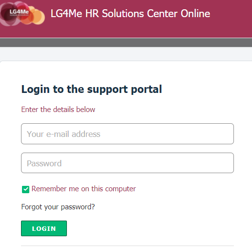 LG4Me Login