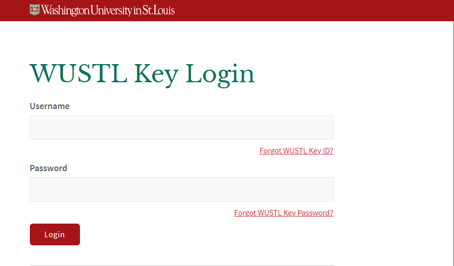 wustl student health login